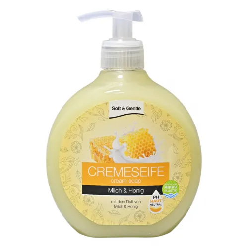 S&G Cremeseife Milch & Honig 500 ml