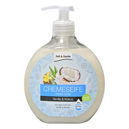 S&G Cremeseife Vanille & Kokos 500ml