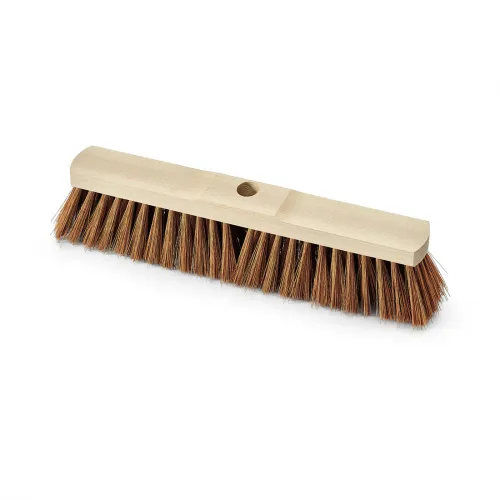 Saalbesen, Poly-Kokos, Sattelholz mit Stielloch, 40 cm