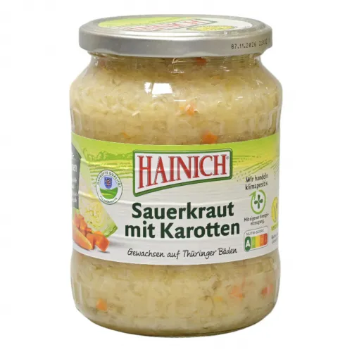 Sauerkraut mit Karotten 720ml