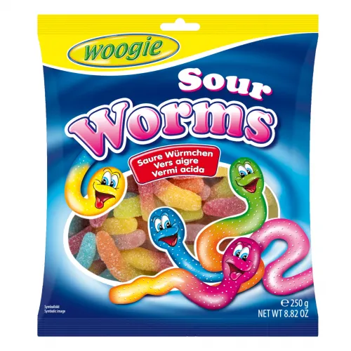 Saure Würmer 250g