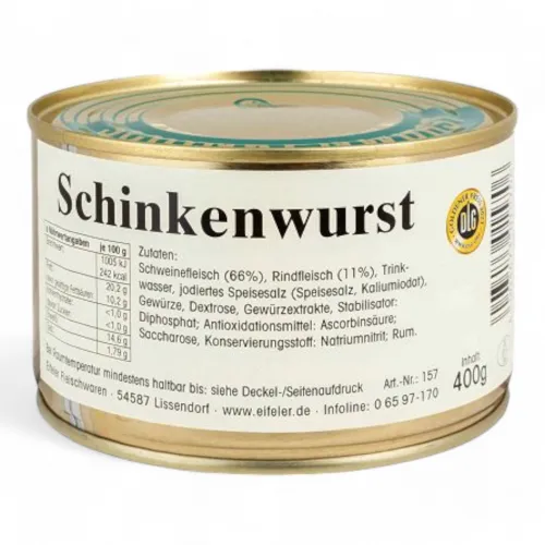 Schinkenwurst 400g DS