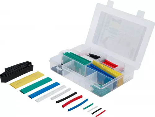 Schrumpfschlauch-Sortiment farbig 171-tlg.