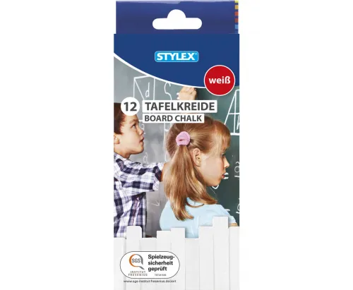 Schulkreide 12er farbig