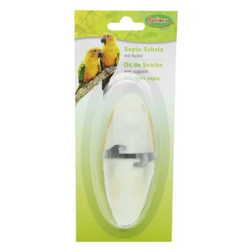 Sepiaschale mit Halter