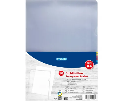 Sichthüllen DIN A4 10er Beutel