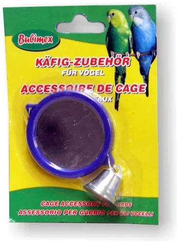 Spiegel mit Rahmen und Glocke