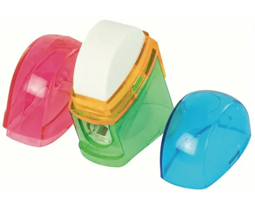 Spitzer und Radiergummi Kombination