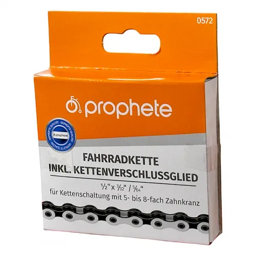 Sport- und Tourenrad-Kette 1/2 x 1/8 112 Glieder für Nabenschaltung