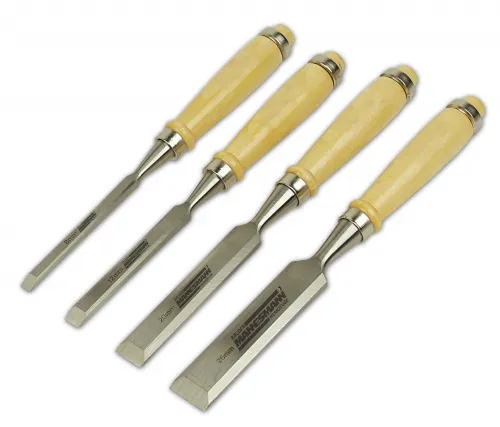 Stechbeitelsatz, 4-tlg.