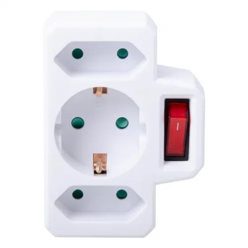 Stecker, 1 Schuko, 2 Euro