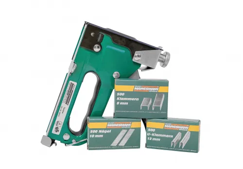 Tacker im Plastikkoffer