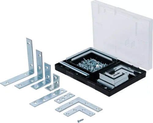 Verbindungsblech-Satz 180-tlg.