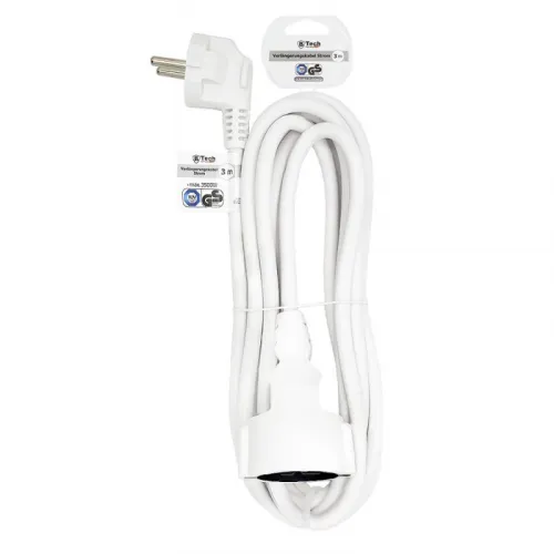 Verlängerungskabel Strom - 3m (TÜV/GS)