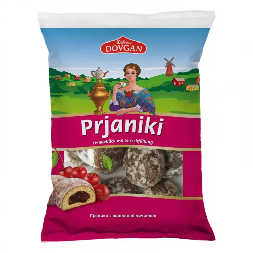 VESELKA Prjanykygebäck mit Kirschfüllung 400g