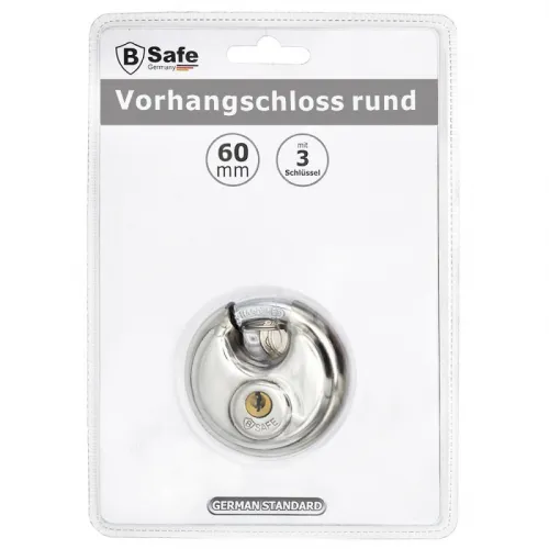 Vorhangschloss / Rundschloss - 60mm