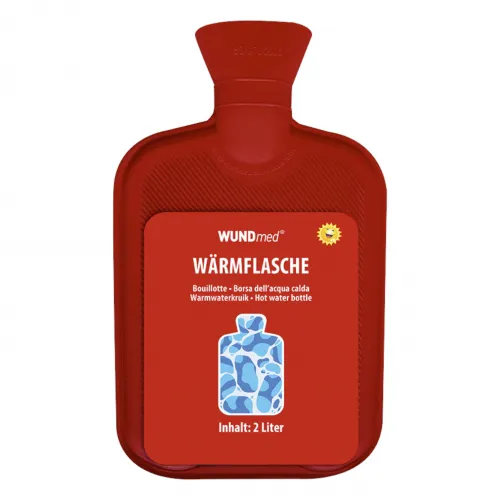 Wärmflasche 2L Gummi