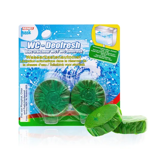 WC-Deofresh Wasserkastenautomatgrün 2-er