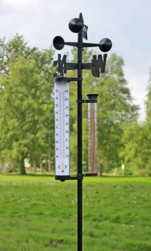Wetterstation inkl. Thermometer 146cm
