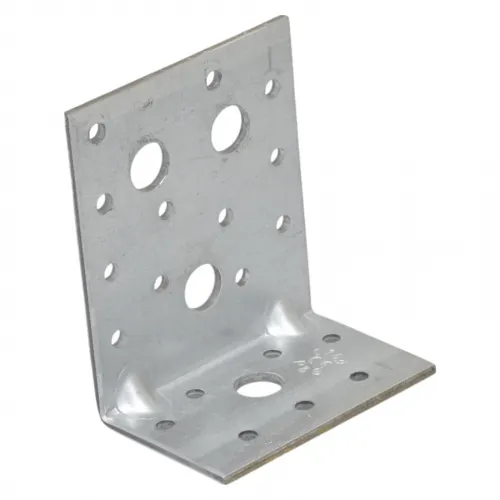 Uni Winkelverbinder mit Steg 90x50x76mm ungleichschenklig