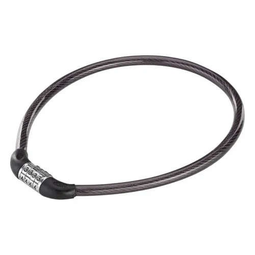 Zahlen-Kabelschloss 4-Zahlen-Kombination L: 55 cm