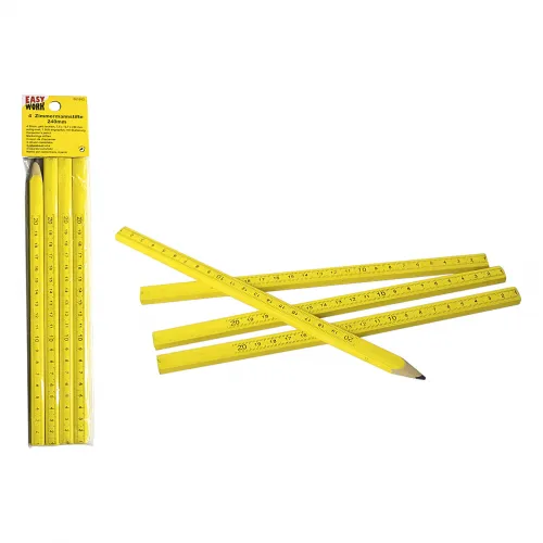 Zimmermannsbleistifte 240mm 4tlg