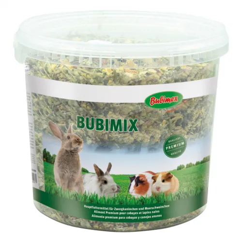 Zwergkaninchen-& Meerschweinchenfutter Eimer 3 kg